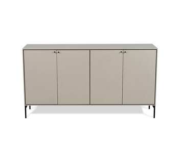 Volt Sideboard Täckta Dörrar Beige / Svart