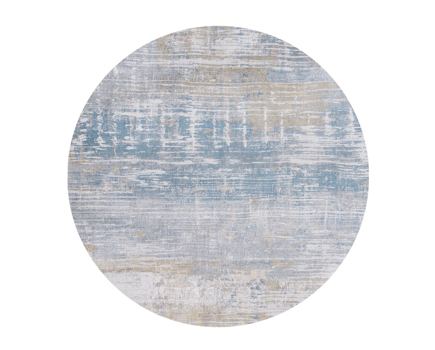 Louis-De-Poortere-Atlantic-Streaks-Rug-Round-Long-Island-Blue