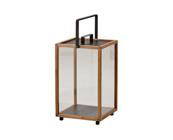 Lighthouse Lykta Large Teak / Lava Grey