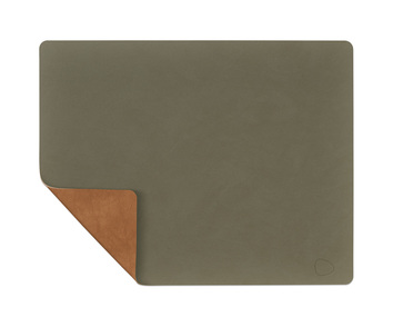 Bordstablett-Square-Dubbelsidig-ArmyGreen-Nature-Lind-DNA-982197
