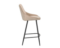 Sierra barstol beige sammet | Rowico