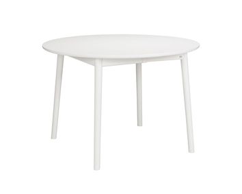 Zigzag Runt matbord vitt från Hans K.
