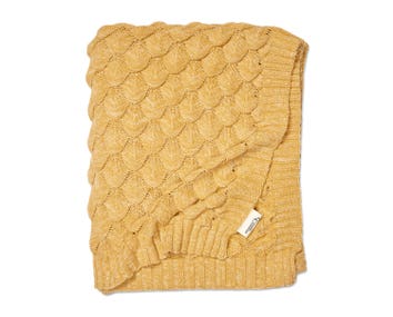 Gems pläd gul från Classic Collection framsida