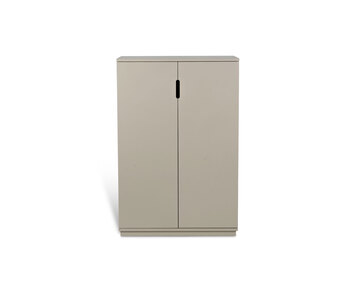 AOKO Skåp Täckta Dörrar Beige