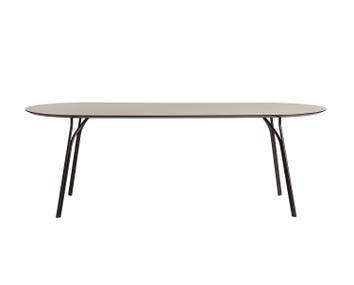 Tree-Matbord-220-Beige-Svart