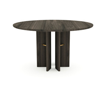 Velvet Fan | Mörkgråoljad ask (C11) | Mässingdetalj