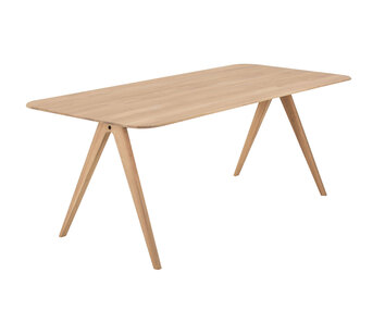 Ava Matbord 200x90 i vitoljad ek