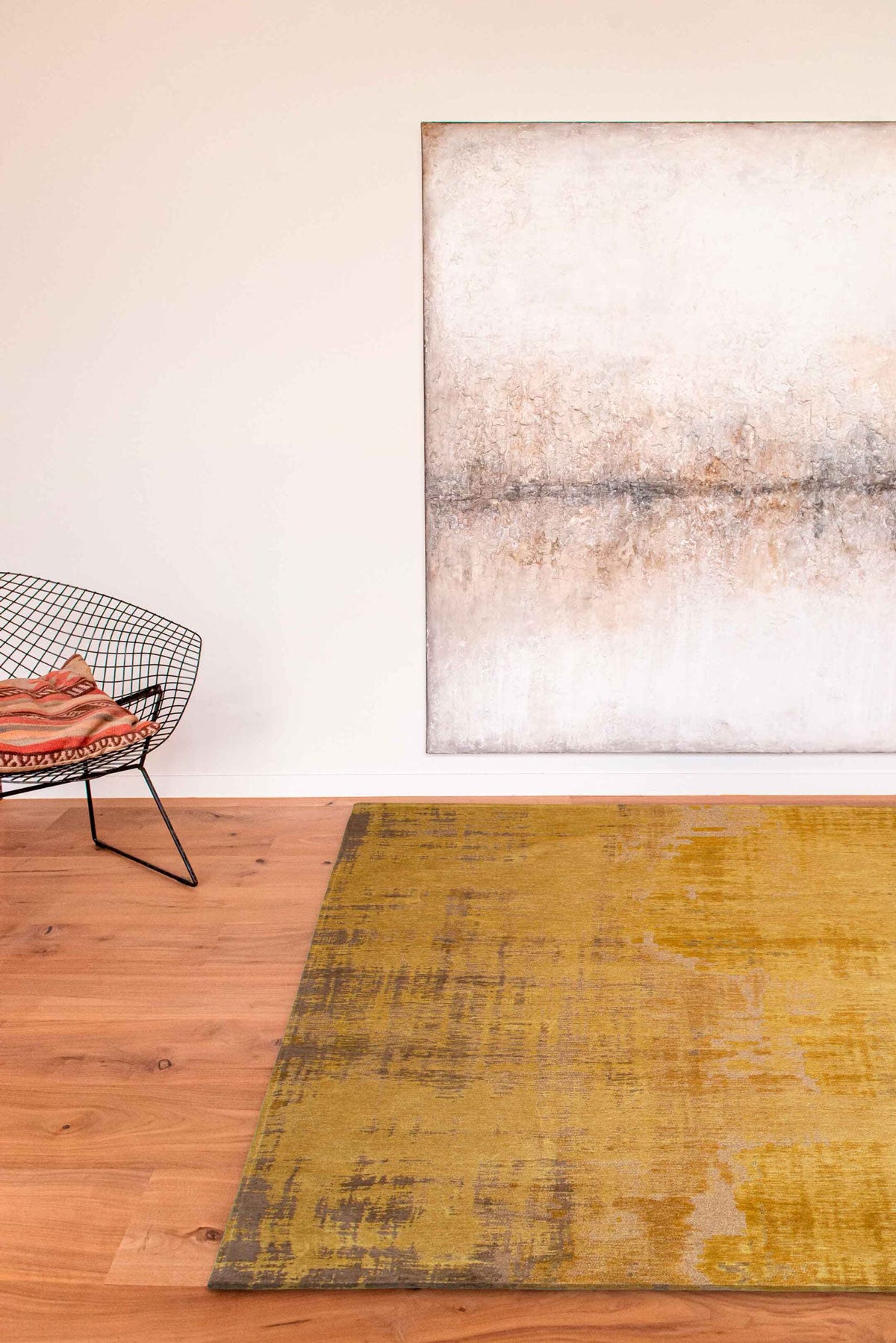 Louis-De-Poortere-Venetian-Dust-Rug-Rialto-Gold-Lifestyle