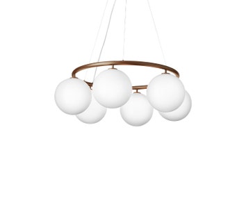 Nuura-Miira-6-Circular-Chandelier-Dark-Bronze-Opal