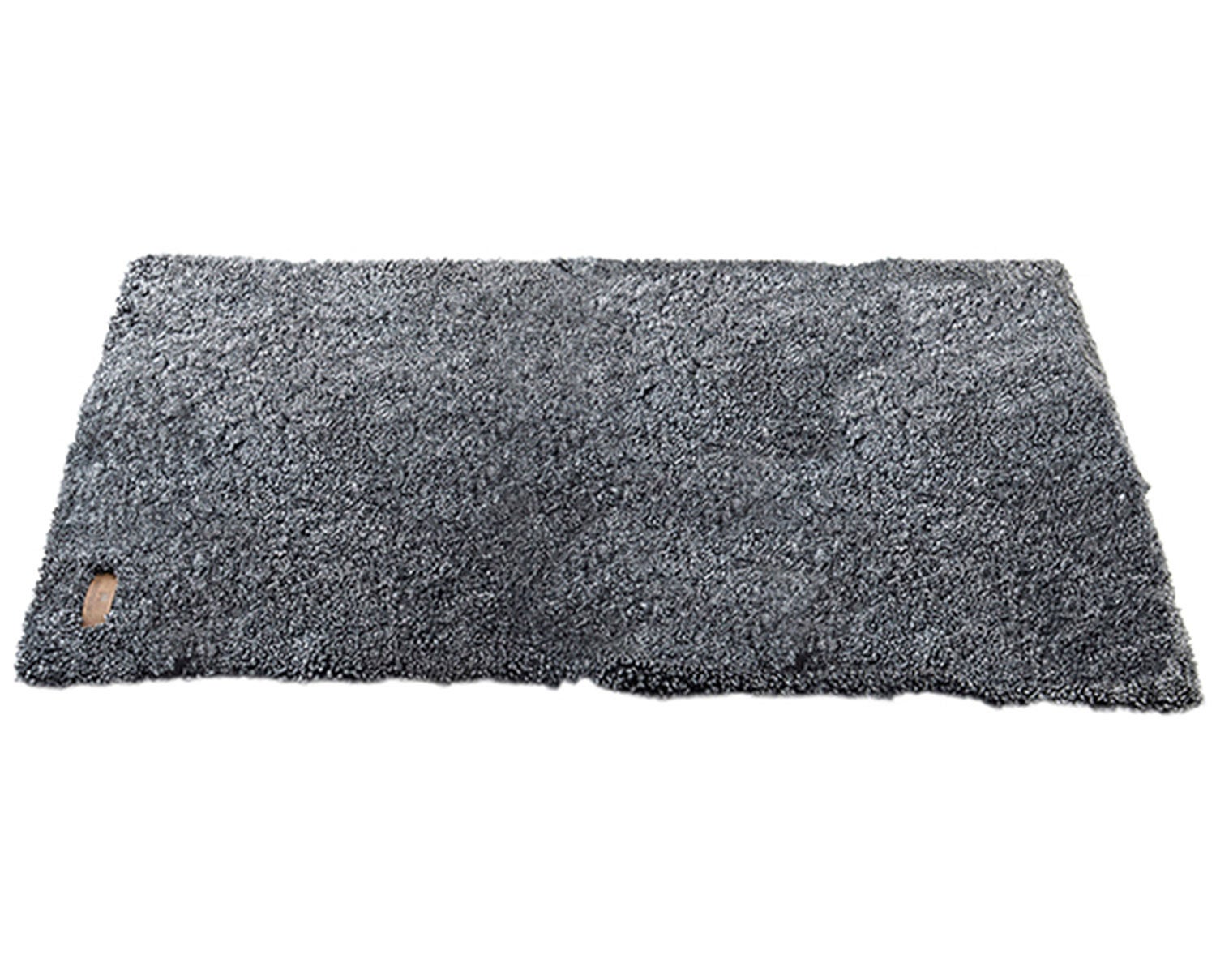 Ebba matta 120x60 cm i färg svartgrafit från Shepherd