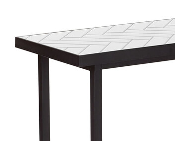 herringbone-console-steel-black-tiles-white-detalj