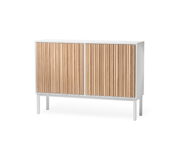 Collect 2013 Skåp Lågt Vitoljad Ek Vit