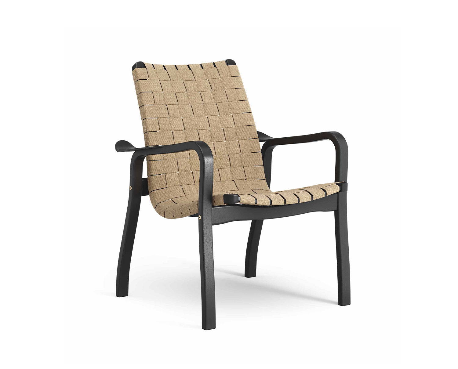 Swedese-Primo-Low-Black-Stained-Beech-Saddle-Girth-Fabric-Forest