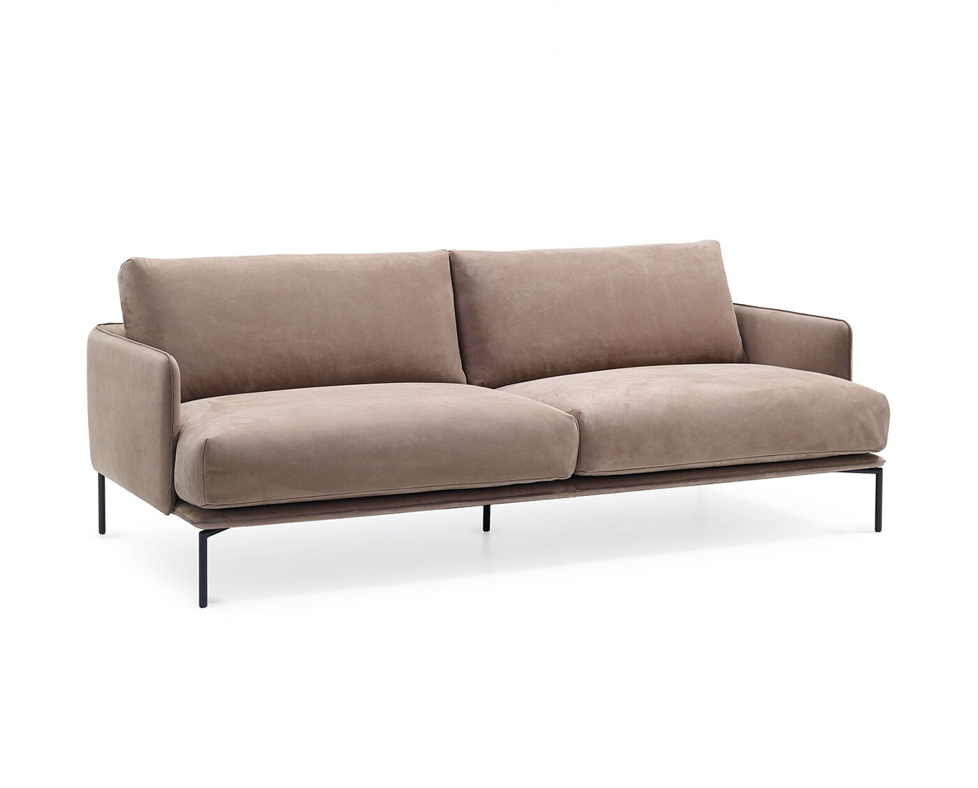Soffan Baron i bredd 210 centimeter, klädd i tyget Nubuck 30-9