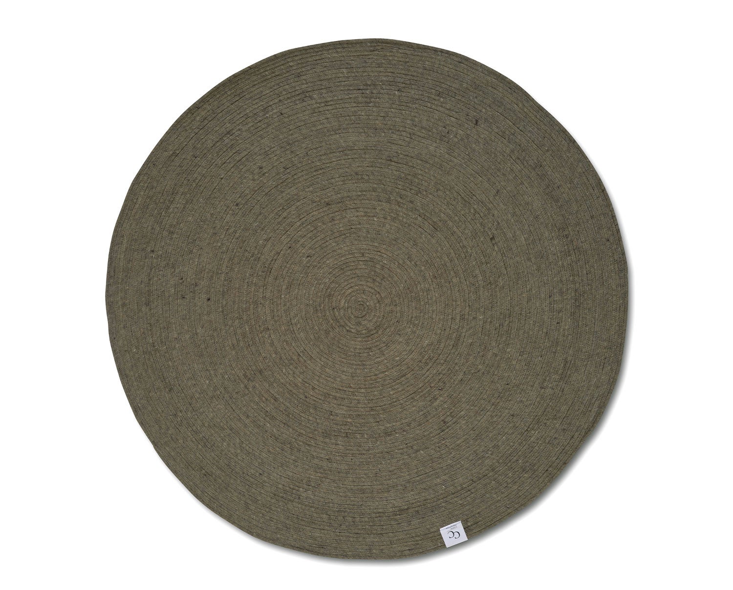 Merino Matta Rund | 160 Mörkgrön