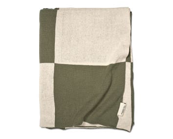 Square pläd från Classic Collection i färg grön