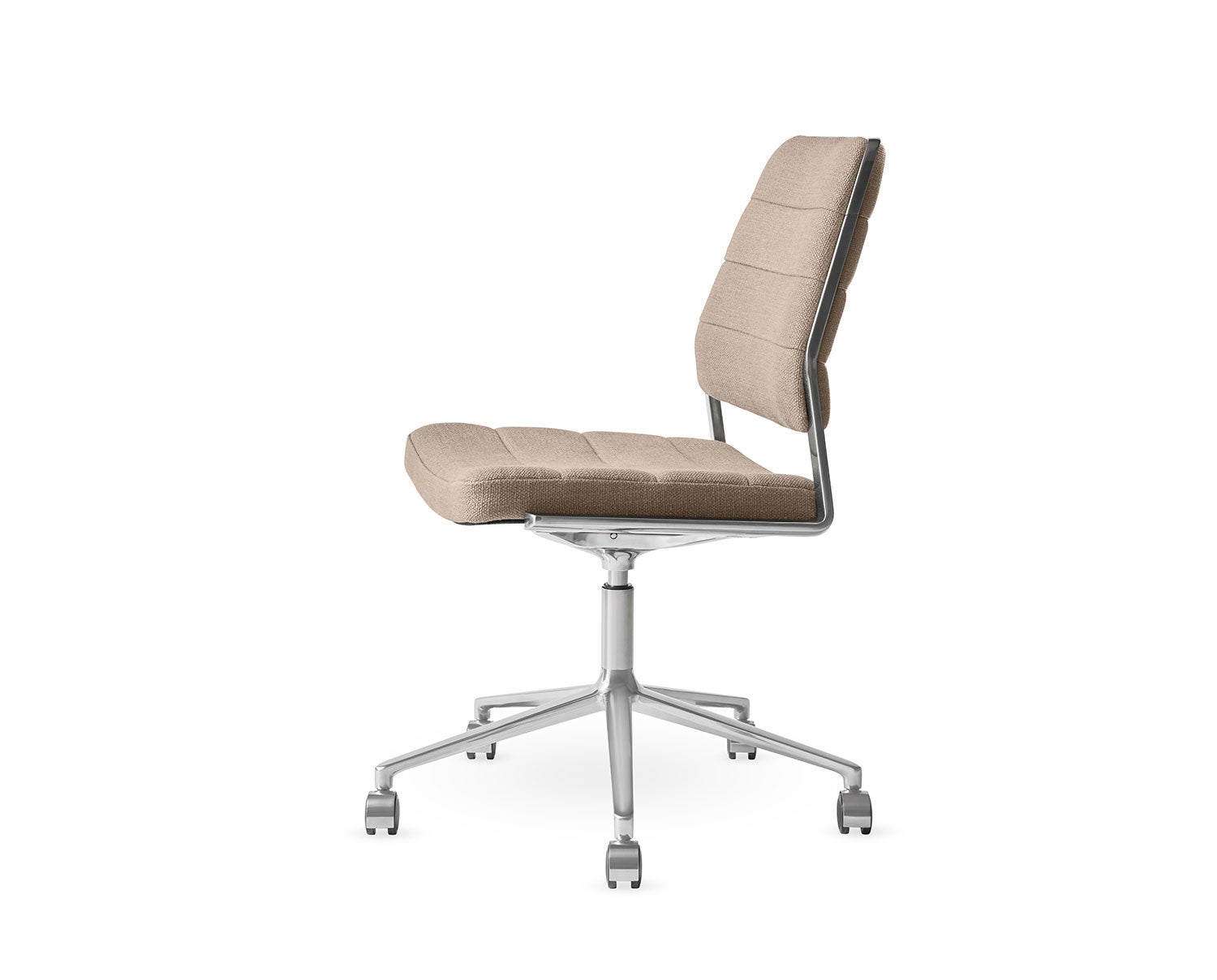 Vipp-454-Plus-Swivel-Chair-Dark-Sand-Textile-Castors-1