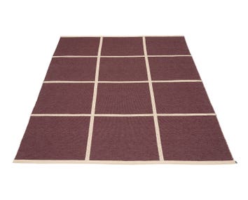 Criss Matta i färgen Burgundy