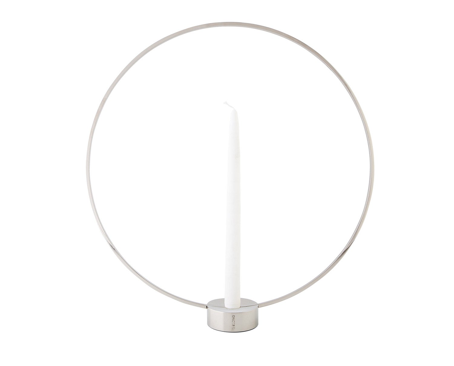 Gloria Ljusstake Nickel Stor