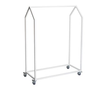 Clothing House Klädställning | Vitt Stål