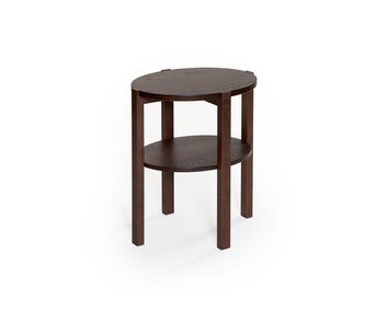 Solo Fåtöljbord i rökt ek