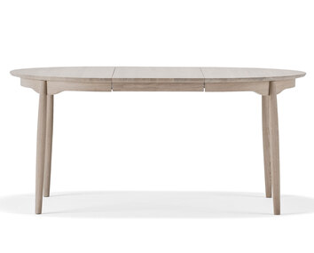 Carl matbord i vitoljad ek, 115+1 | StolAB