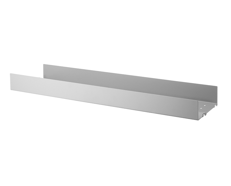 String Metall Hyllplan Hög 78x20 Grå