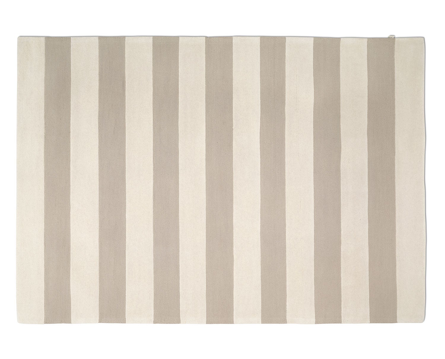 Stripe Boucle Matta i färgen Ivory/Beige