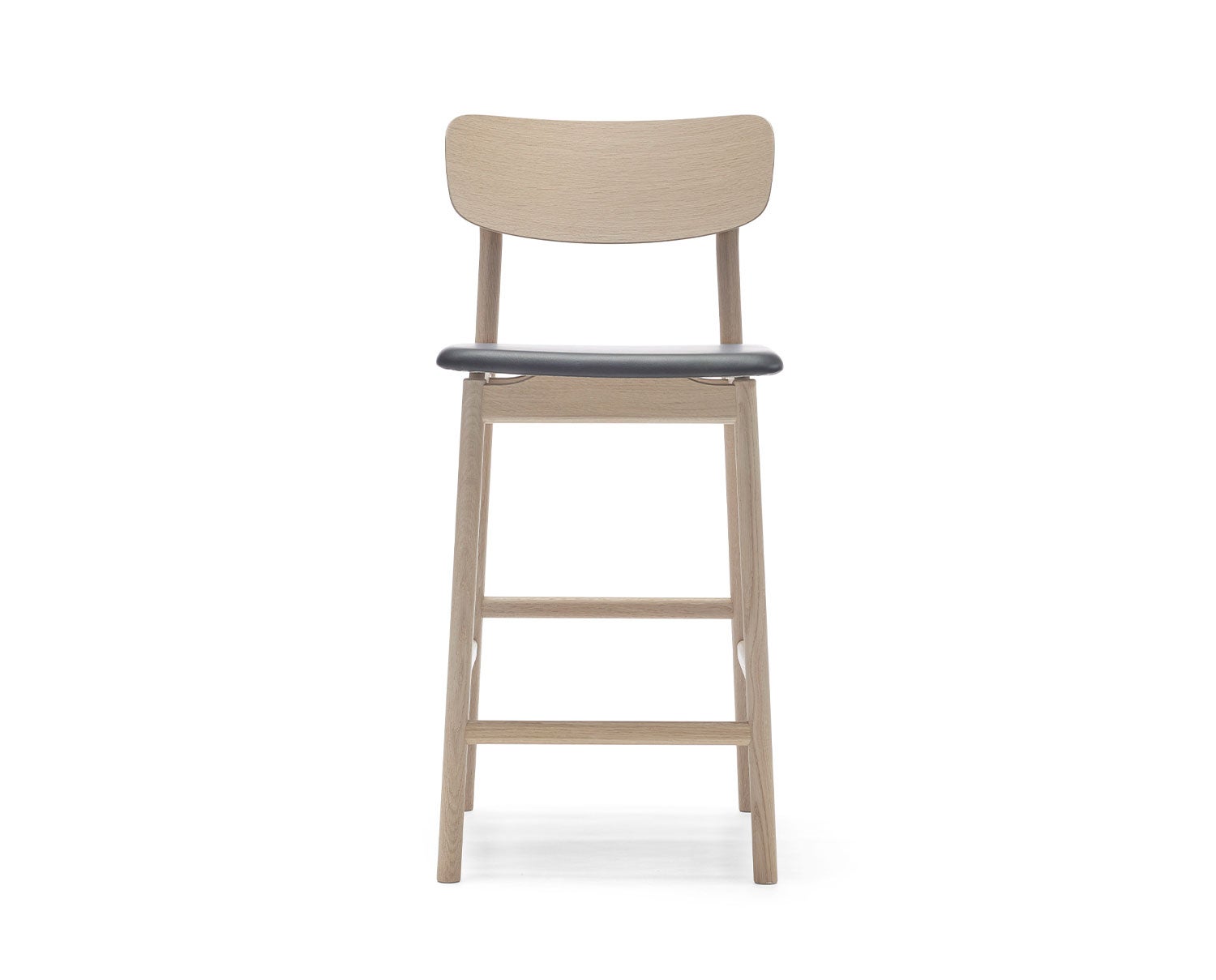 Stolab-Prima-Vista-Barstool-H65-White-Oil-Oak-Elmosoft-99999-Black
