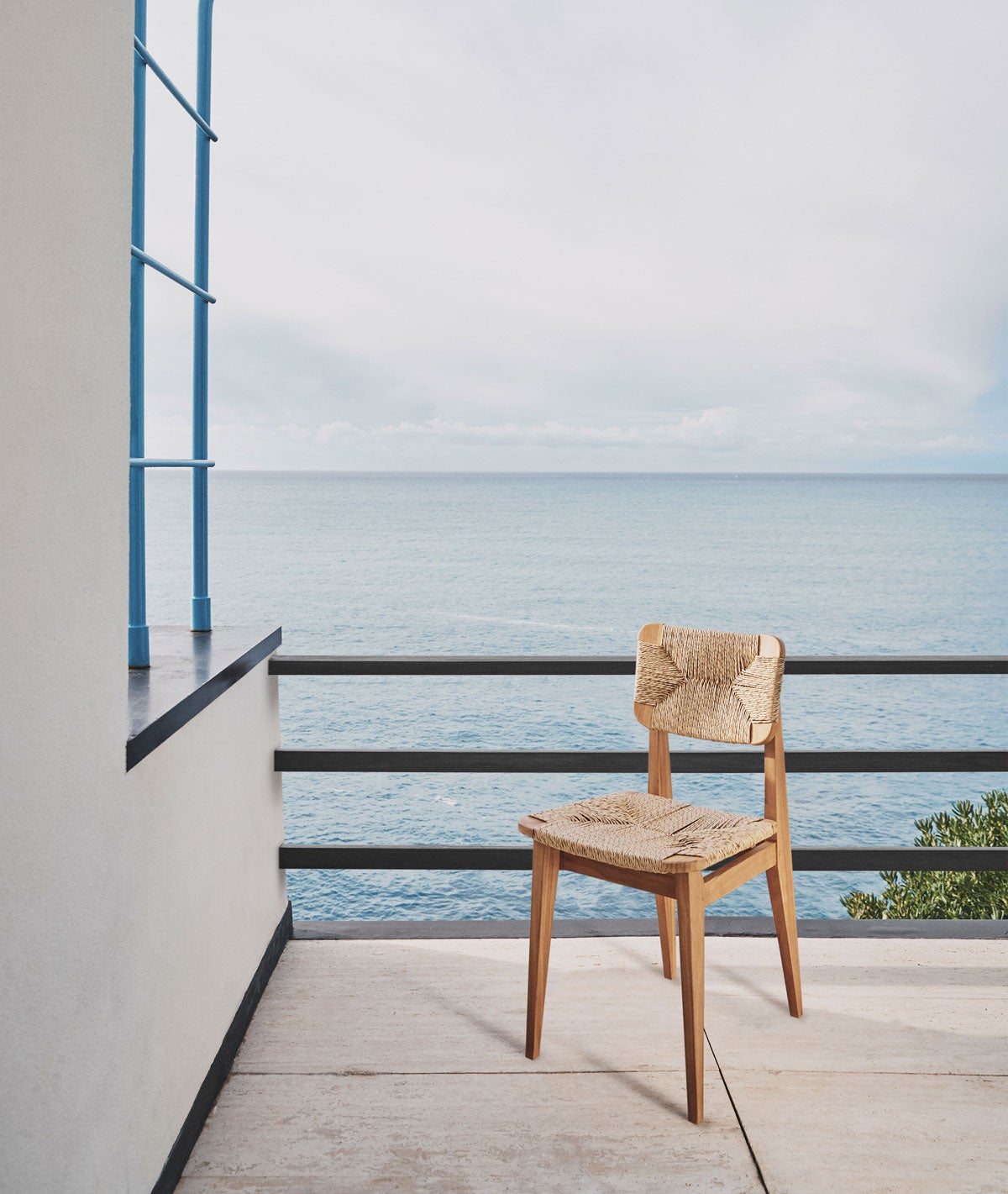 C-formad Stilfull stol Utomhusmöbel Stilfull