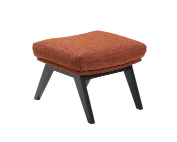 Adria Fotpall med ben i svart ek