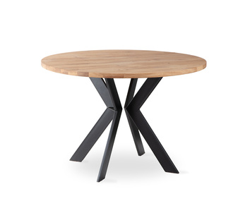 Monogram Steel Matbord Runt