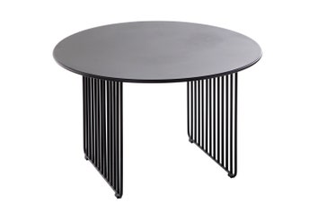 BARR Cirkelbord med Pall Svart