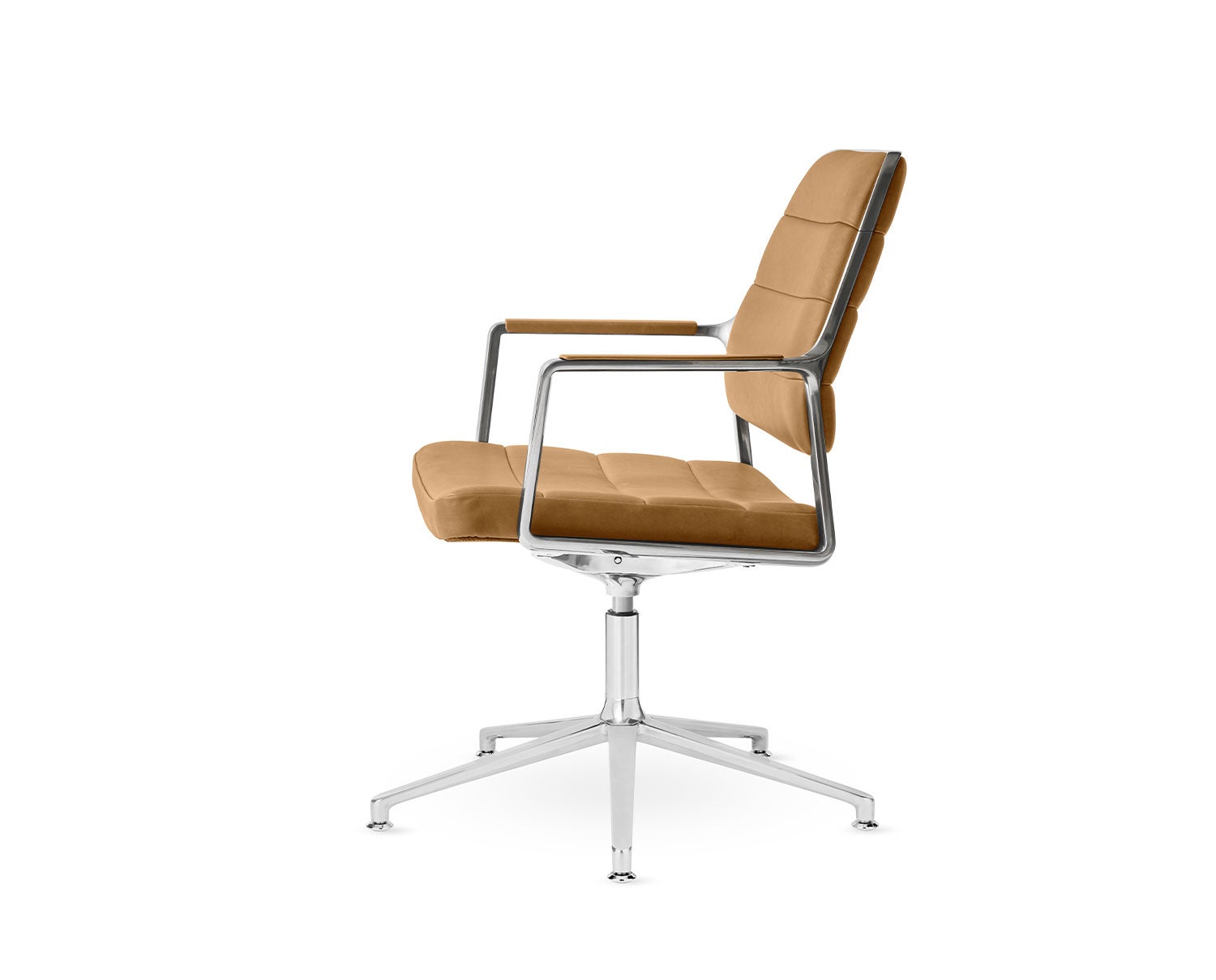 Vipp-455-Plus-Swivel-Chair-Camel-Leather-Gliders-1