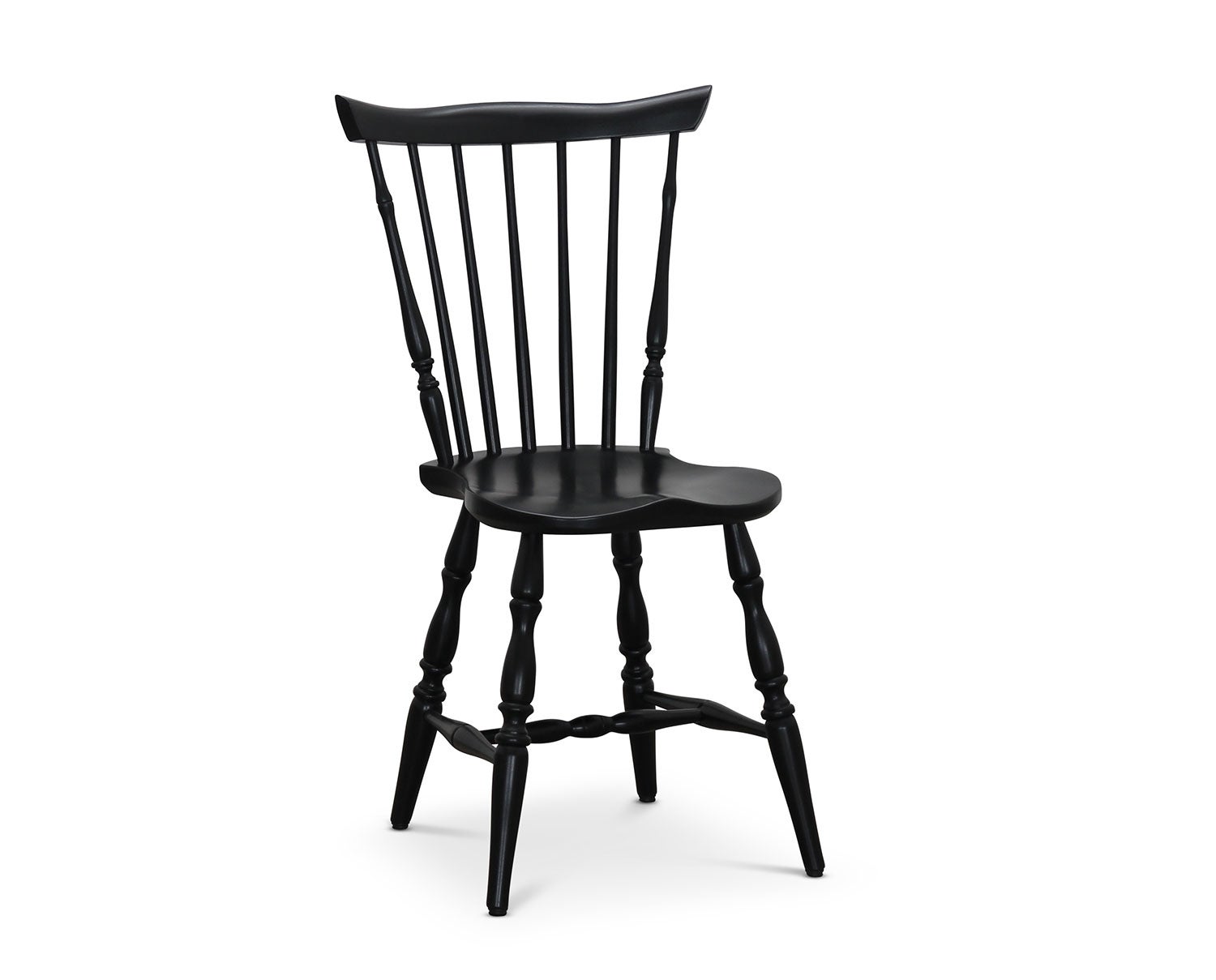 Classic Pinnstol i svart lack