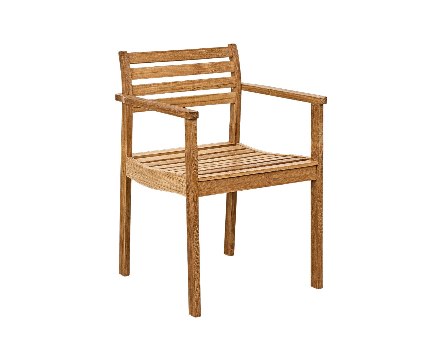 Rosenholm Karmstol i teak