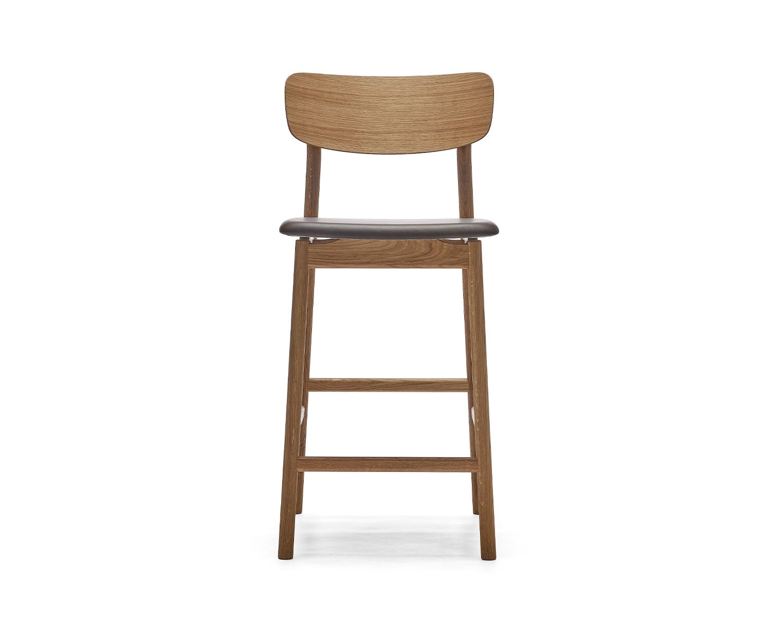 Stolab-Prima-Vista-Barstool-H65-Natural-Oil-Oak-Elmosoft-93129-Brown