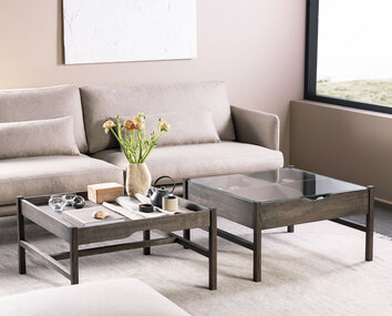 Optic Soffbord Rektangulärt med dekorativa detaljer