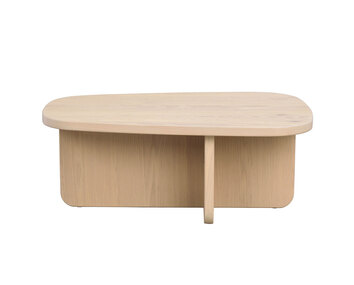 Billings Soffbord 89x59 i vitpigmenterad ek