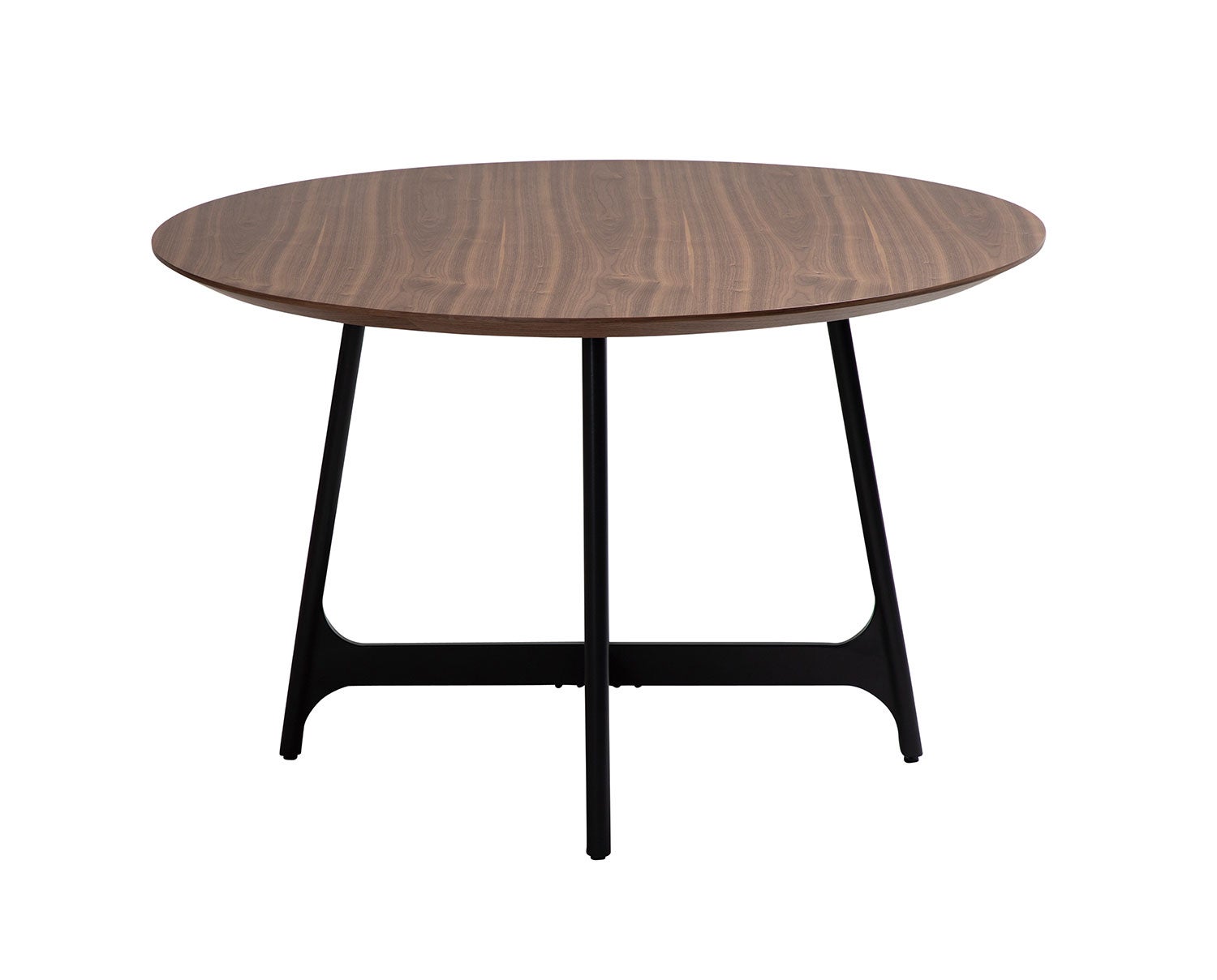 Ooid Matbord Runt Valnöt