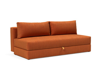 Osvald Bäddsoffa i tyget 412 Esina Rust Orange