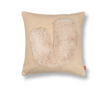 Lay Kudde 50x50 Sand/Off-White