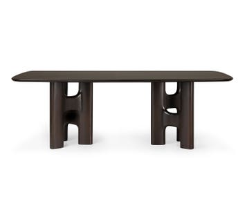 Ethnicraft-Flow-Dining-Table-220-Rose-Brown-Mahogny