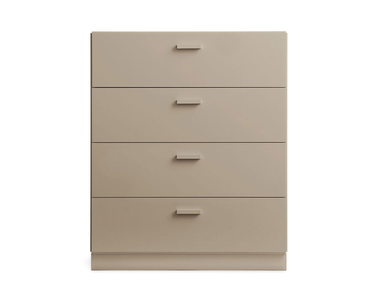 Relief Byrå Bred Beige | Sockel
