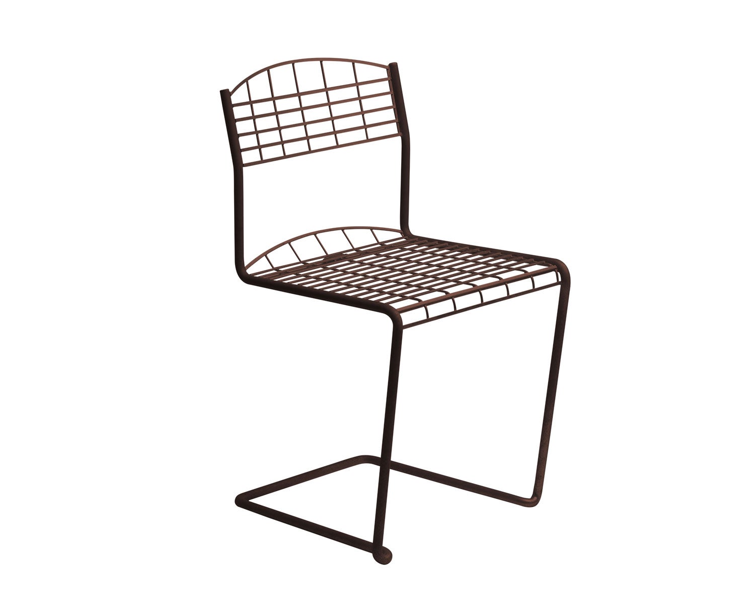 High Tech Stol i färgen Kastanj