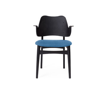 Gesture Stol klädd i Sea Blue