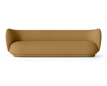 Rico Soffa 4-sits i tyget Wool Bouclé Sugar Kelp