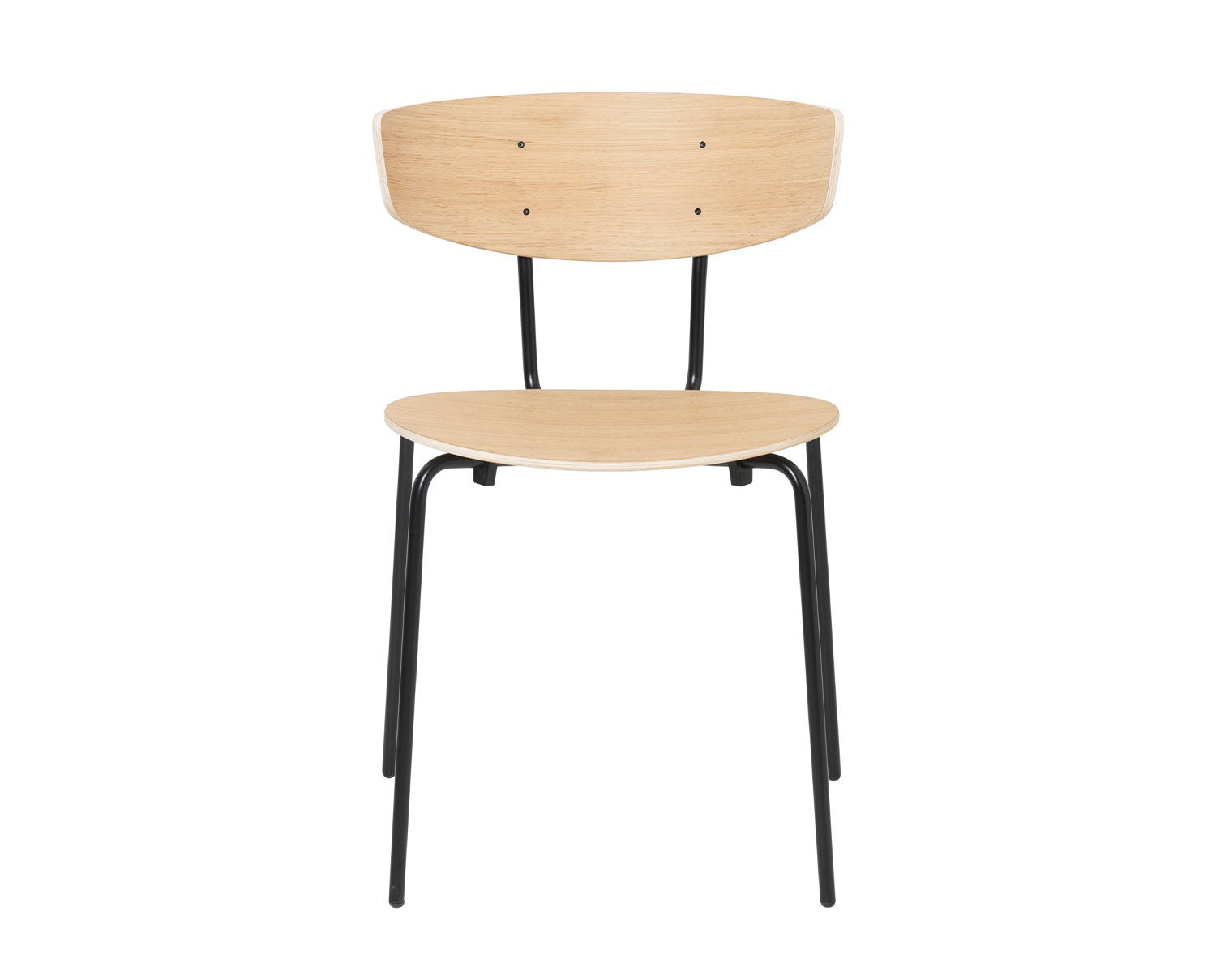 Herman Matstol i vitoljad ek och svart stål