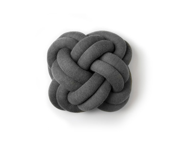 Knot Cushion Grey