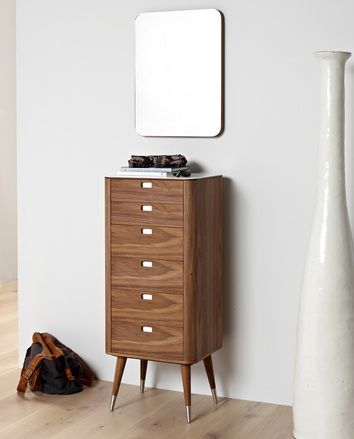 Ak 24 kommod valnöt